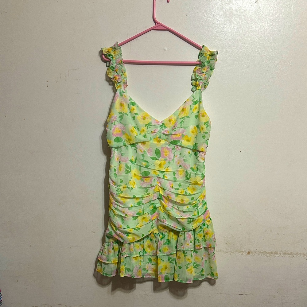 Elodie Pastel Floral Dress